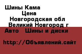 Шины Кама 232 185/75R16 › Цена ­ 2 785 - Новгородская обл., Великий Новгород г. Авто » Шины и диски   
